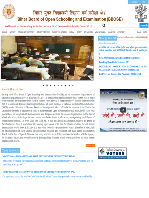 Bihar Board of Open Schooling and Examination (BBOSE)